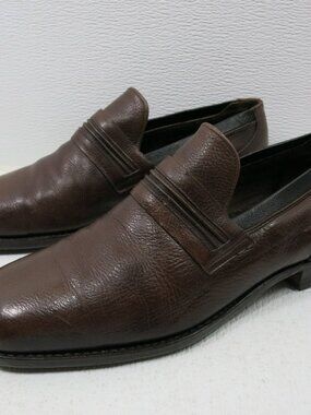 Hanover Strap Leather Sheppard Dress Loafers Men's Comfort Shoes Size 9.5 C/A